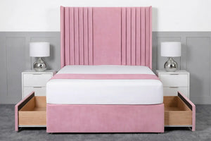 Skyline Wingback Divan bed