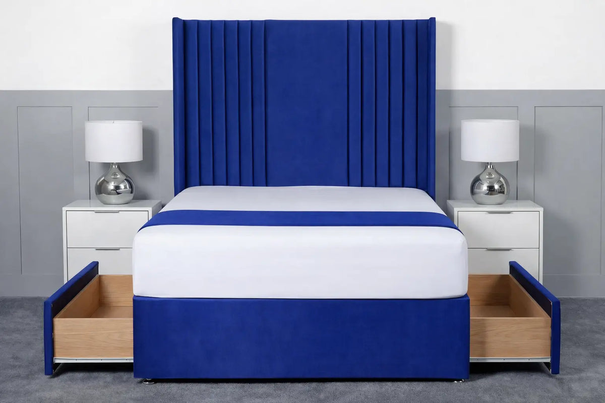 Skyline Wingback Divan bed
