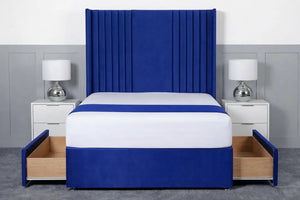 Skyline Wingback Divan bed