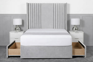 Skyline Wingback Divan bed