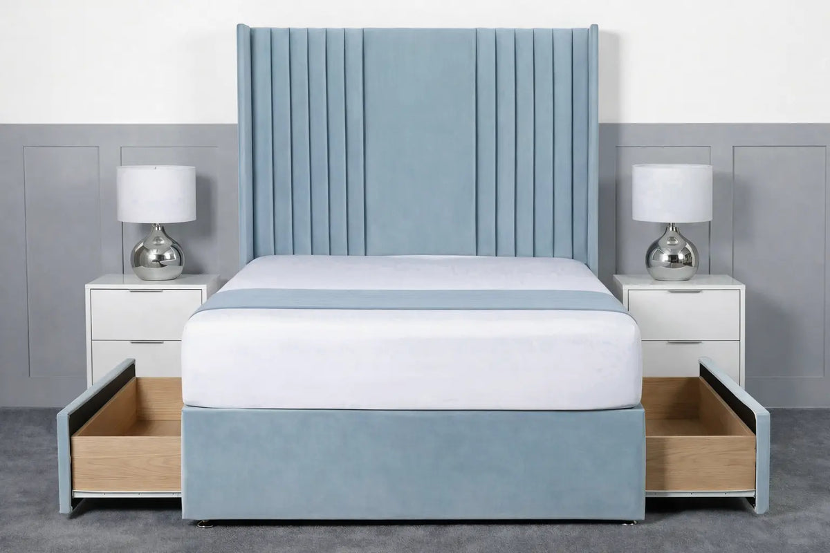 Skyline Wingback Divan bed