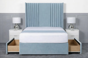Skyline Wingback Divan bed