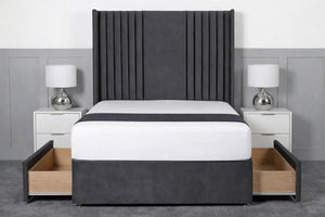 Skyline Wingback Divan bed