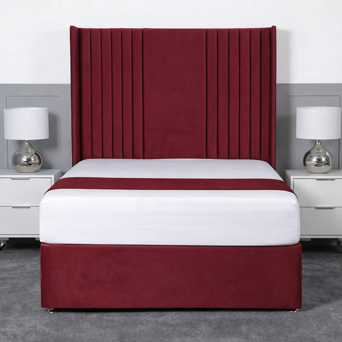 Skyline Wingback Divan bed