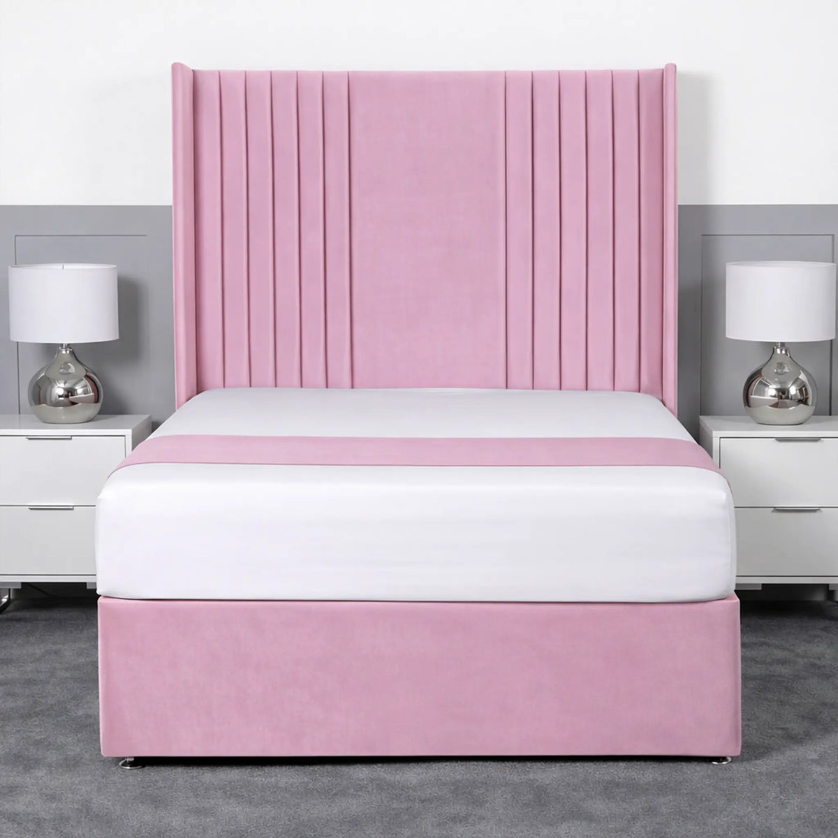 Skyline Wingback Divan bed