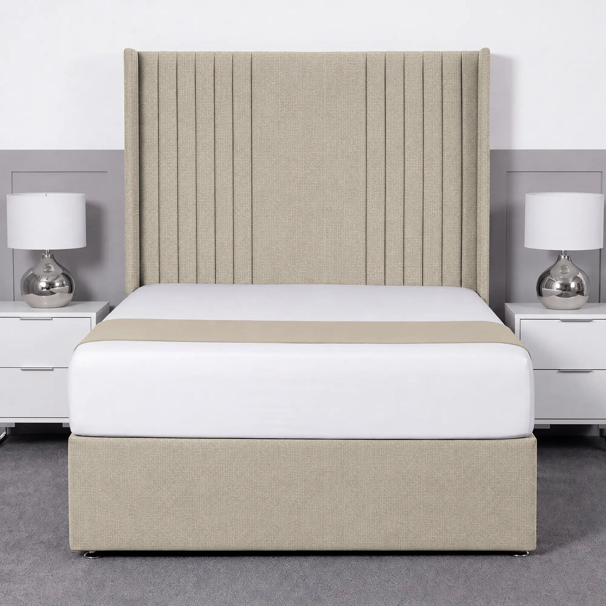 Skyline Wingback Divan bed