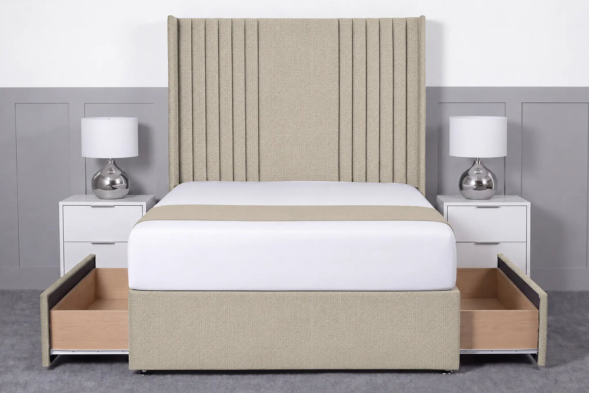 Skyline Wingback Divan bed