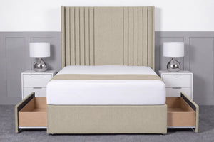 Skyline Wingback Divan bed