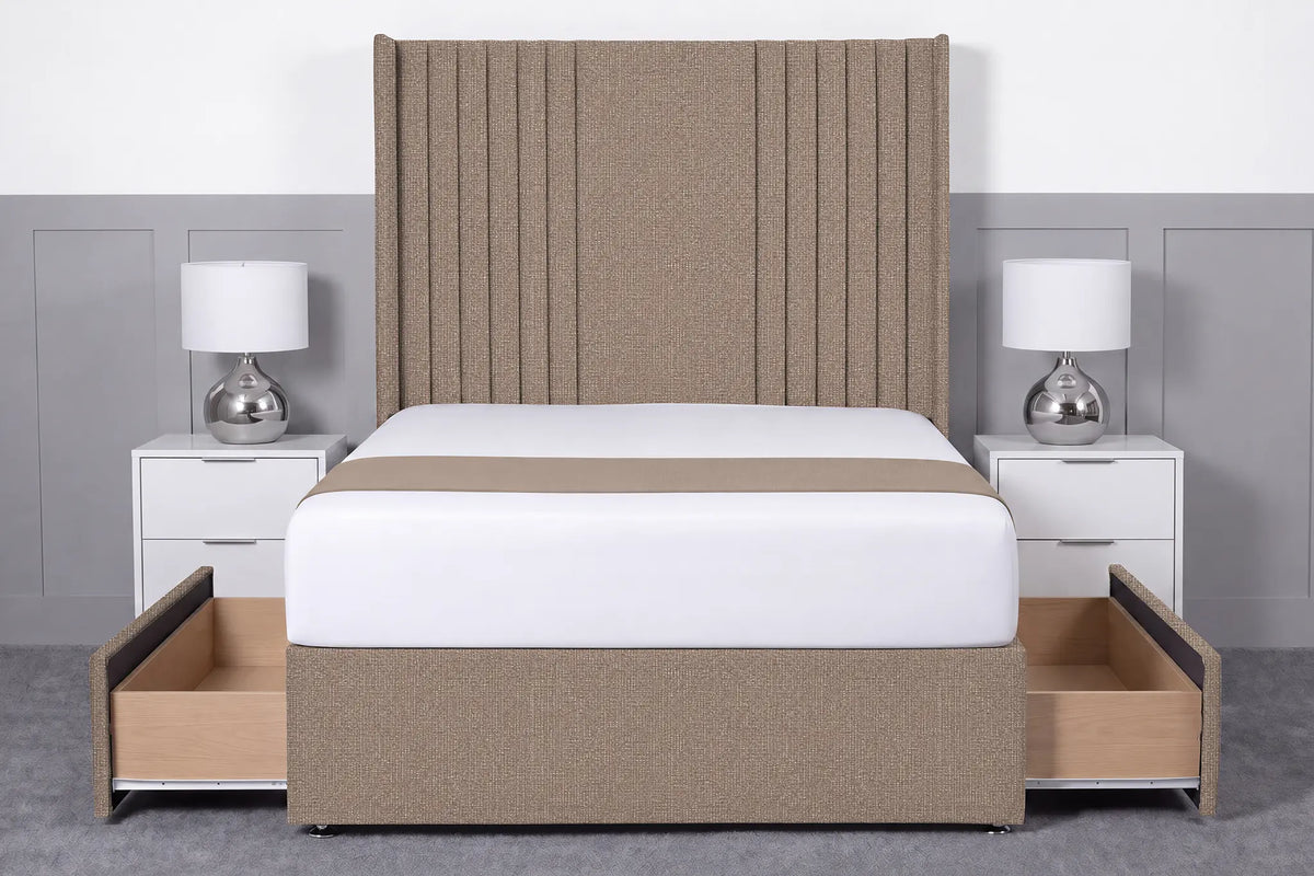 Skyline Wingback Divan bed