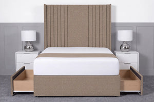 Skyline Wingback Divan bed