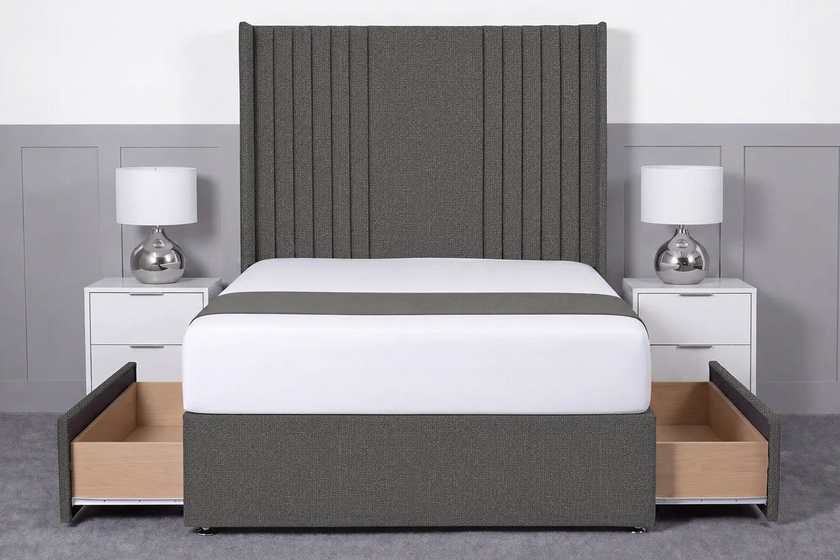 Skyline Wingback Divan bed