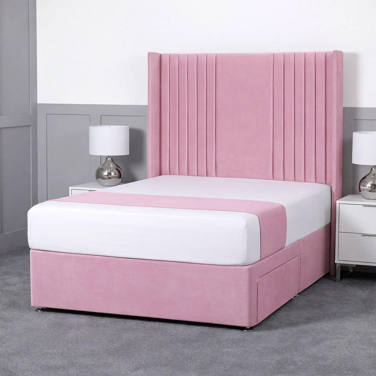 Skyline Wingback Divan bed