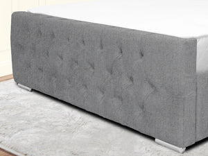 Kendall Winged Upholstered Bed