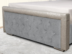 Glitz Lunar Upholstered Bed