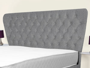 Kendall Winged Upholstered Bed