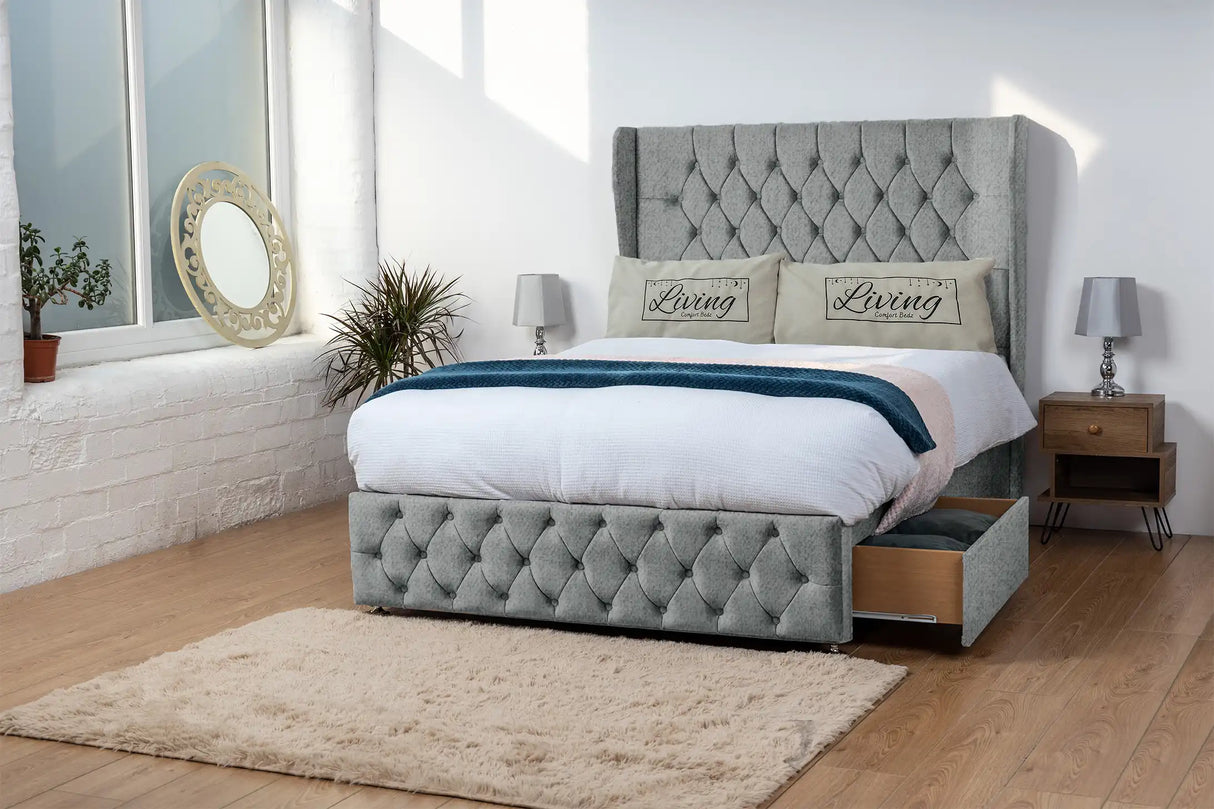 Luxor Wingback Divan Bed