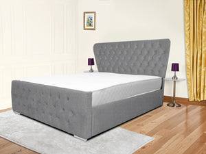 Kendall Winged Upholstered Bed