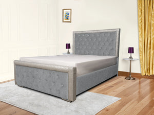 Glitz Lunar Upholstered Bed