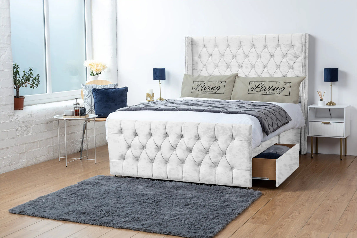 Emily Wingback Divan Bed