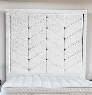 Indulgence Border Upholstered Bed