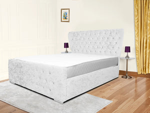 Kendall Winged Upholstered Bed